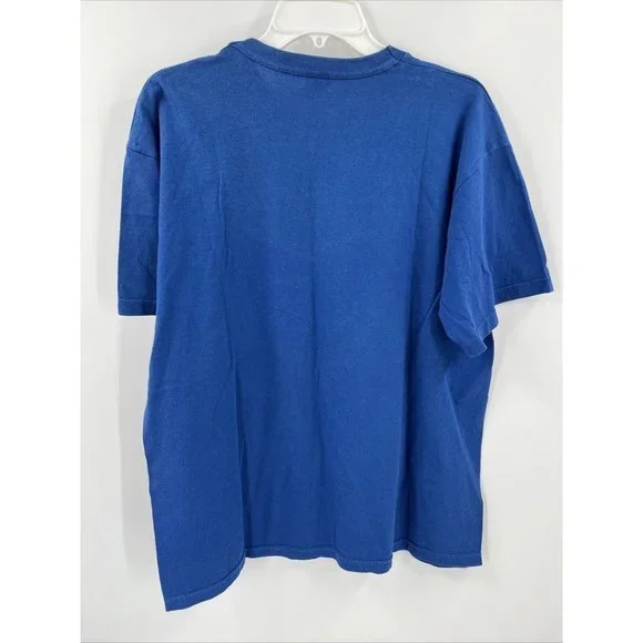 Vtg Local 2 Hospitality Workers Mens L Navy Union Brotherhood T Shirt USA EUC - Picture 4 of 7